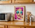 Pop Art Ondas de Color 035