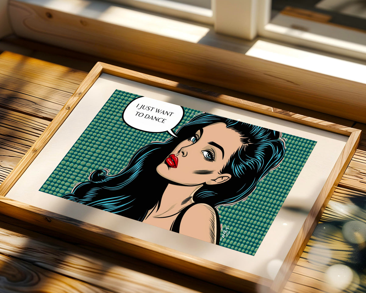 Pop Art Geometrico Vibrante 086