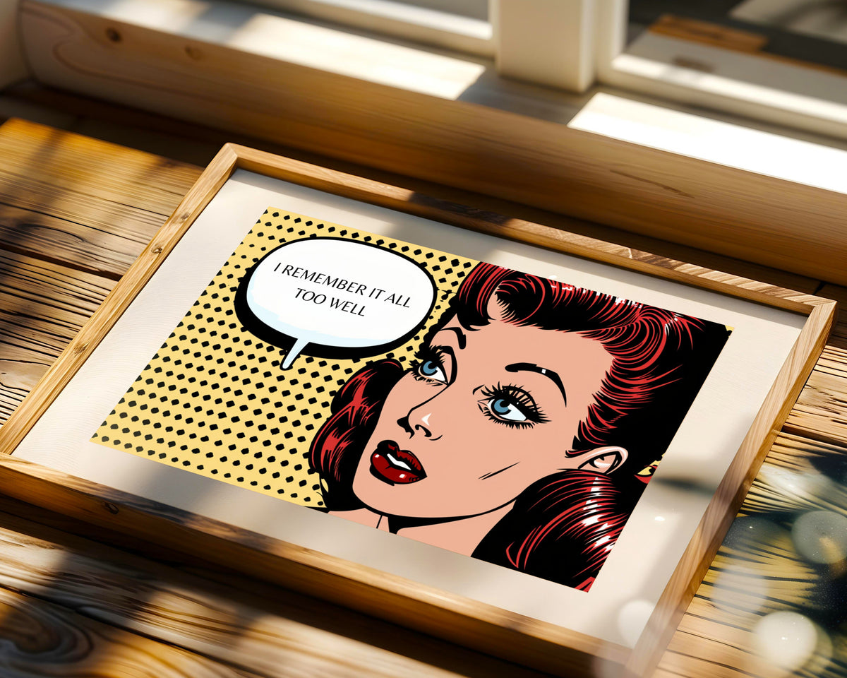 Pop Art Ondas de Color 125