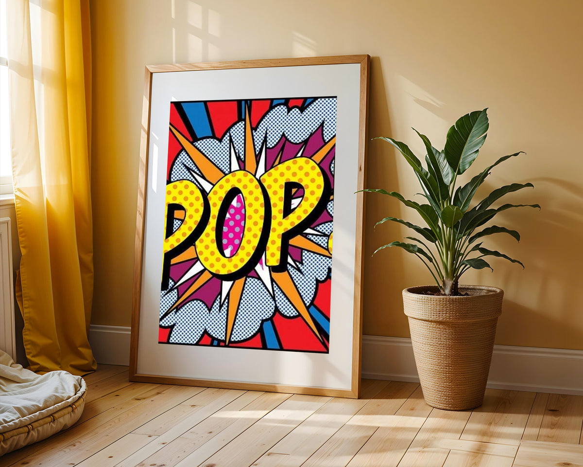 Pop Art Ondas de Color 165