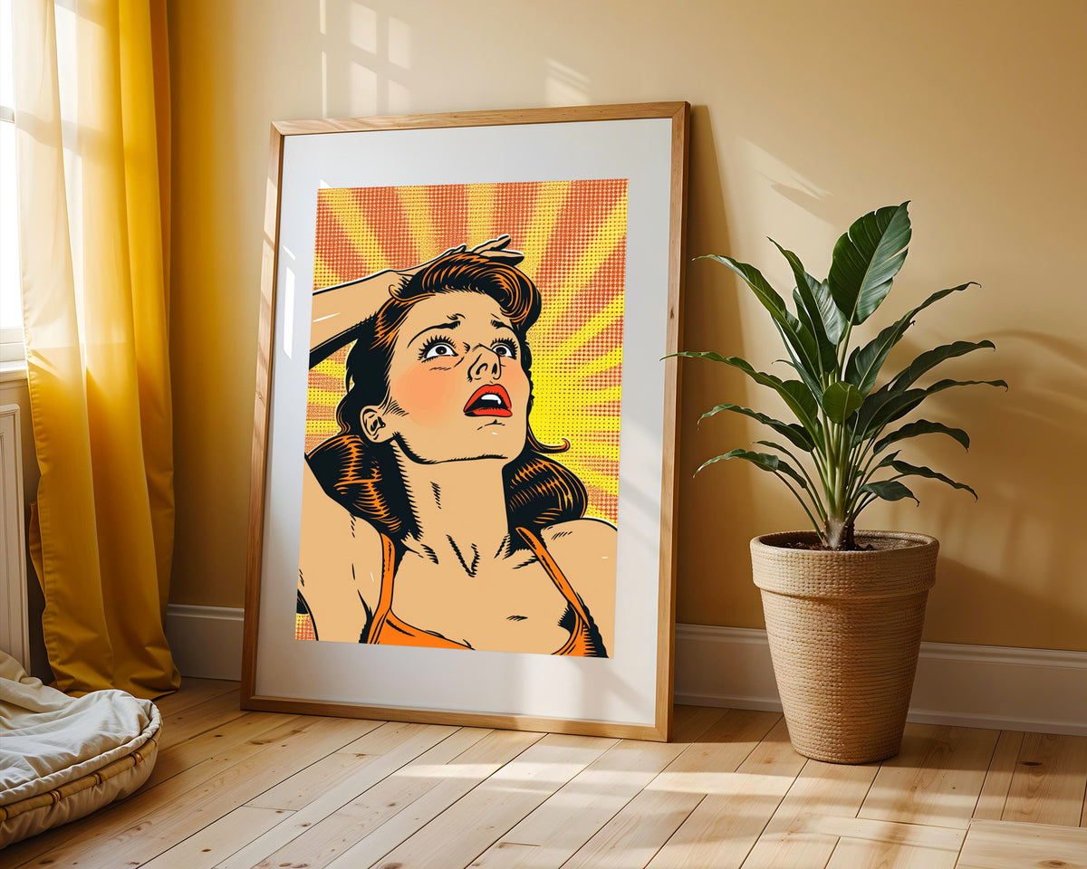 Pop Art Comic Retro Anos 60