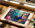 Pop Art Pavo Real en la Selva