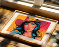 Pop Art Vaquera Atractiva II