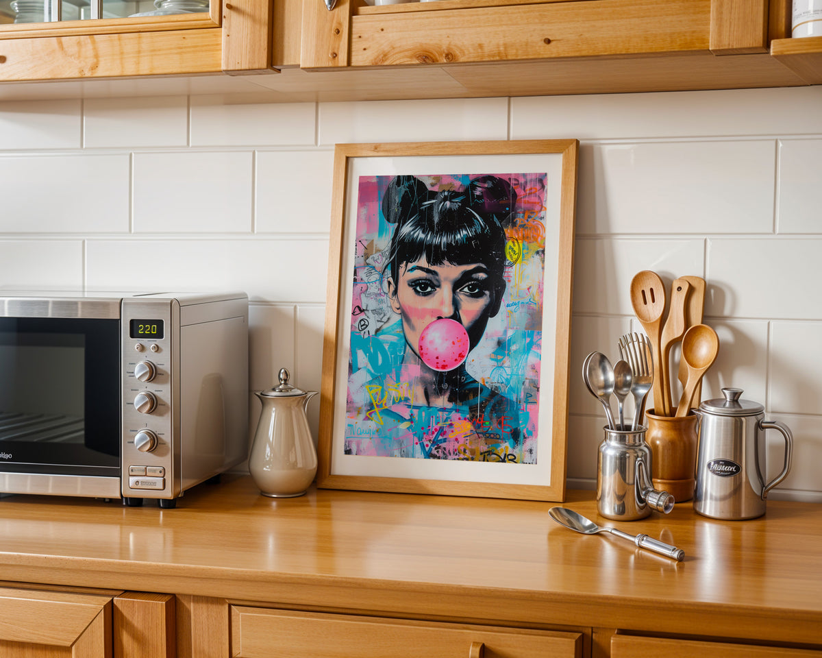 Pop Art Audrey Hepburn