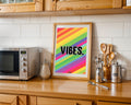 Pop Art Fondo Arcoiris VIBES