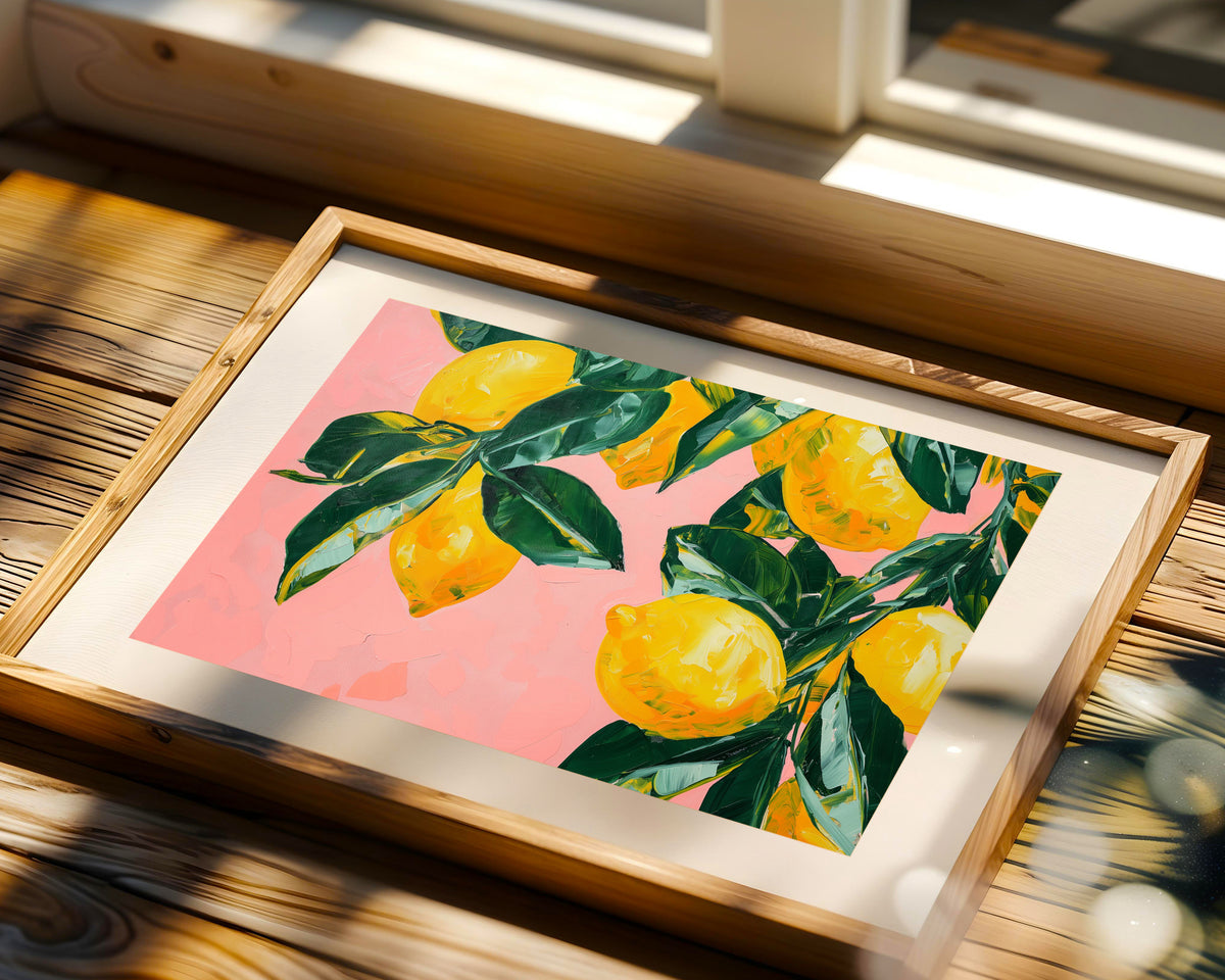 Pop Art Limones Vibrantes