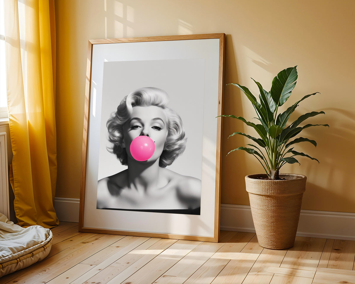 Pop Art Marilyn Monroe Blanco y Negro