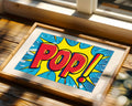 Pop Art Palabra Pop Comic