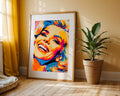 Pop Art Retrato Estilo Pop