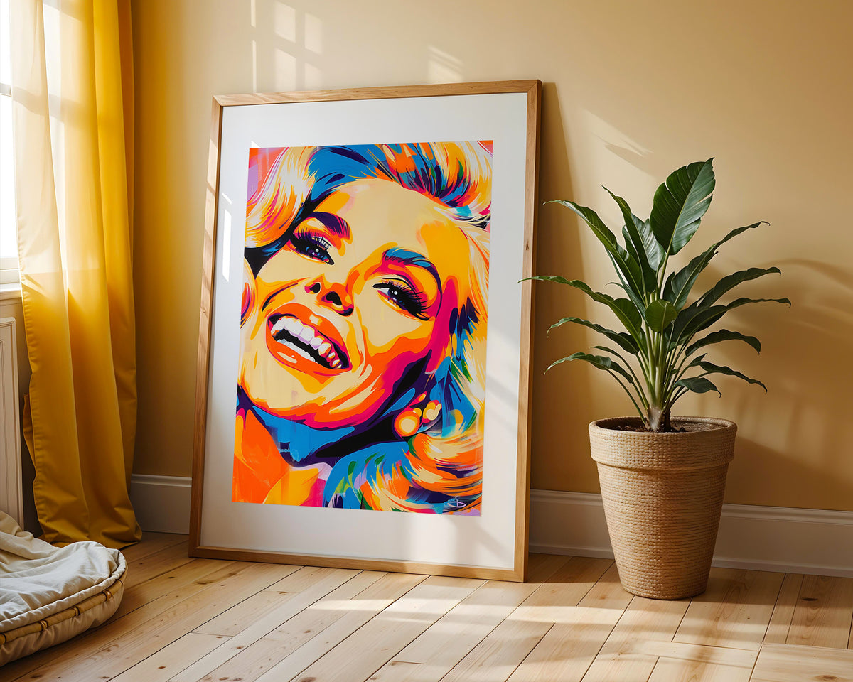 Pop Art Retrato Estilo Pop