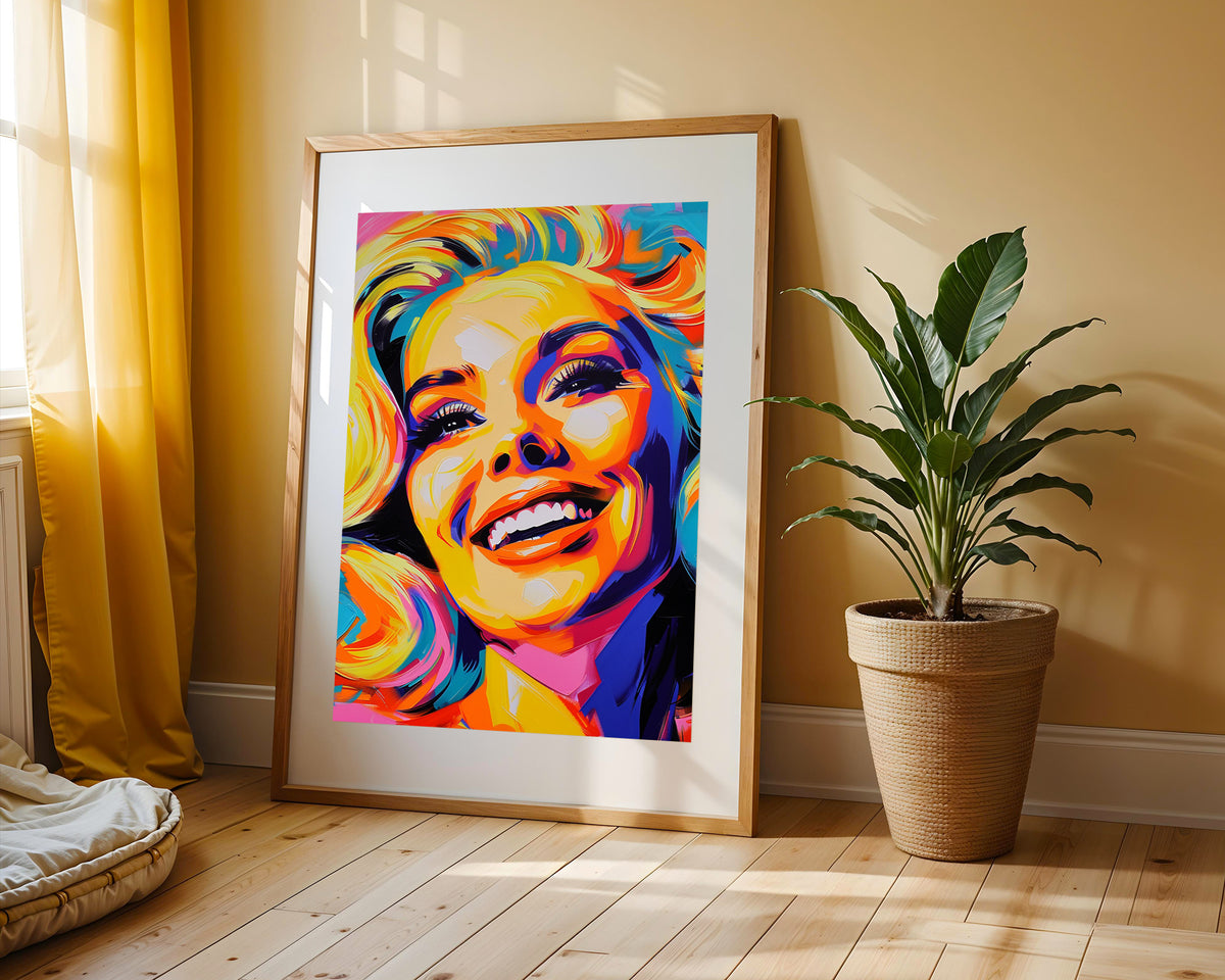Pop Art Retrato Estilo Pop II