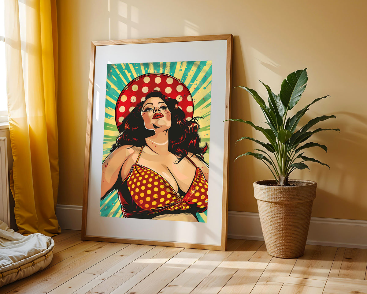 Pop Art Chica Plus Size Pop