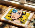 Pop Art Mujer Triste Comic