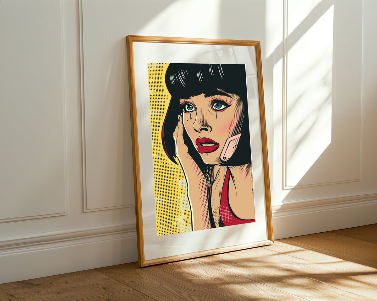Pop Art Comic Cartoon Ilustracion
