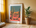 Pop Art Saguaro National Park Poster
