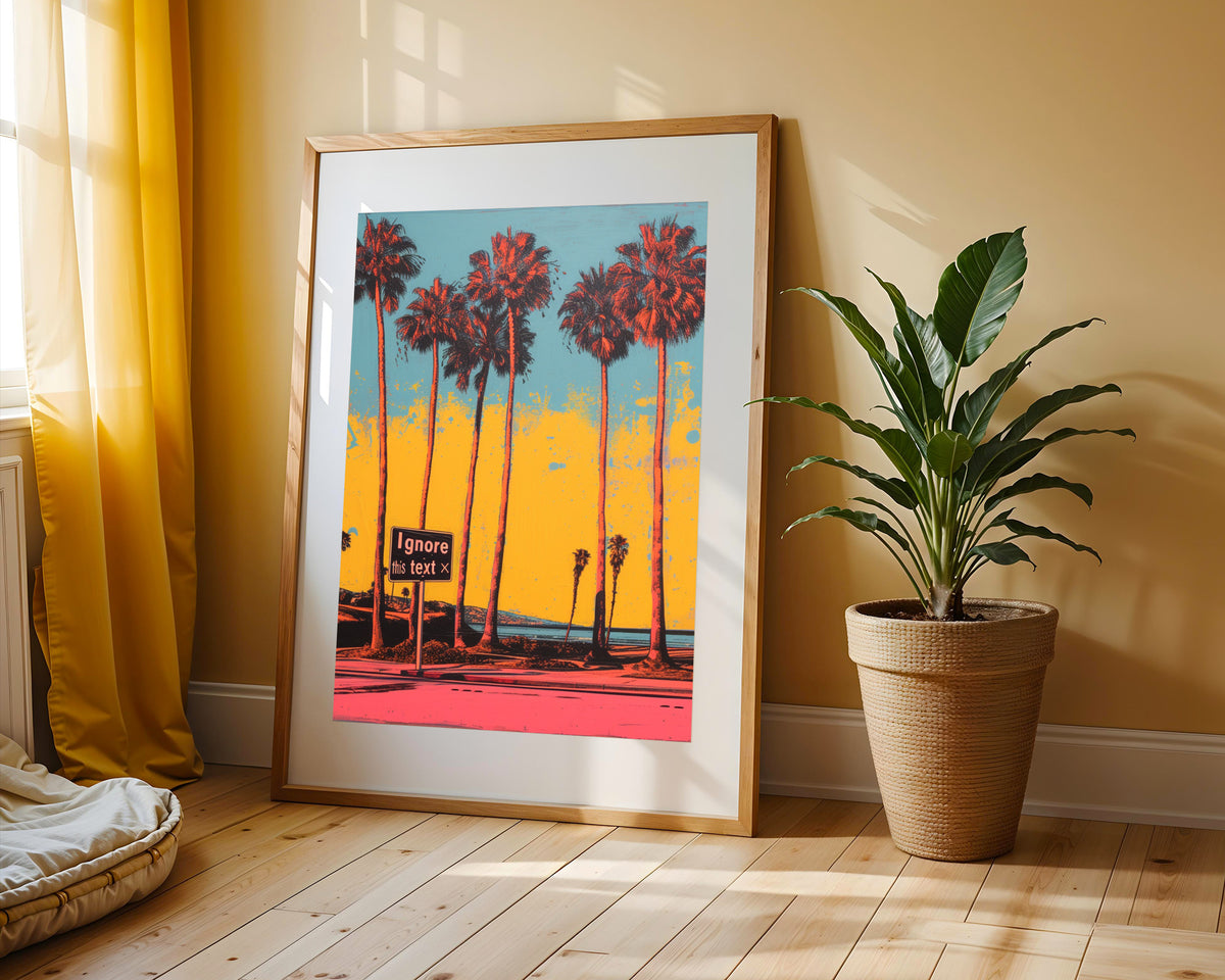 Pop Art California del Sur Retro