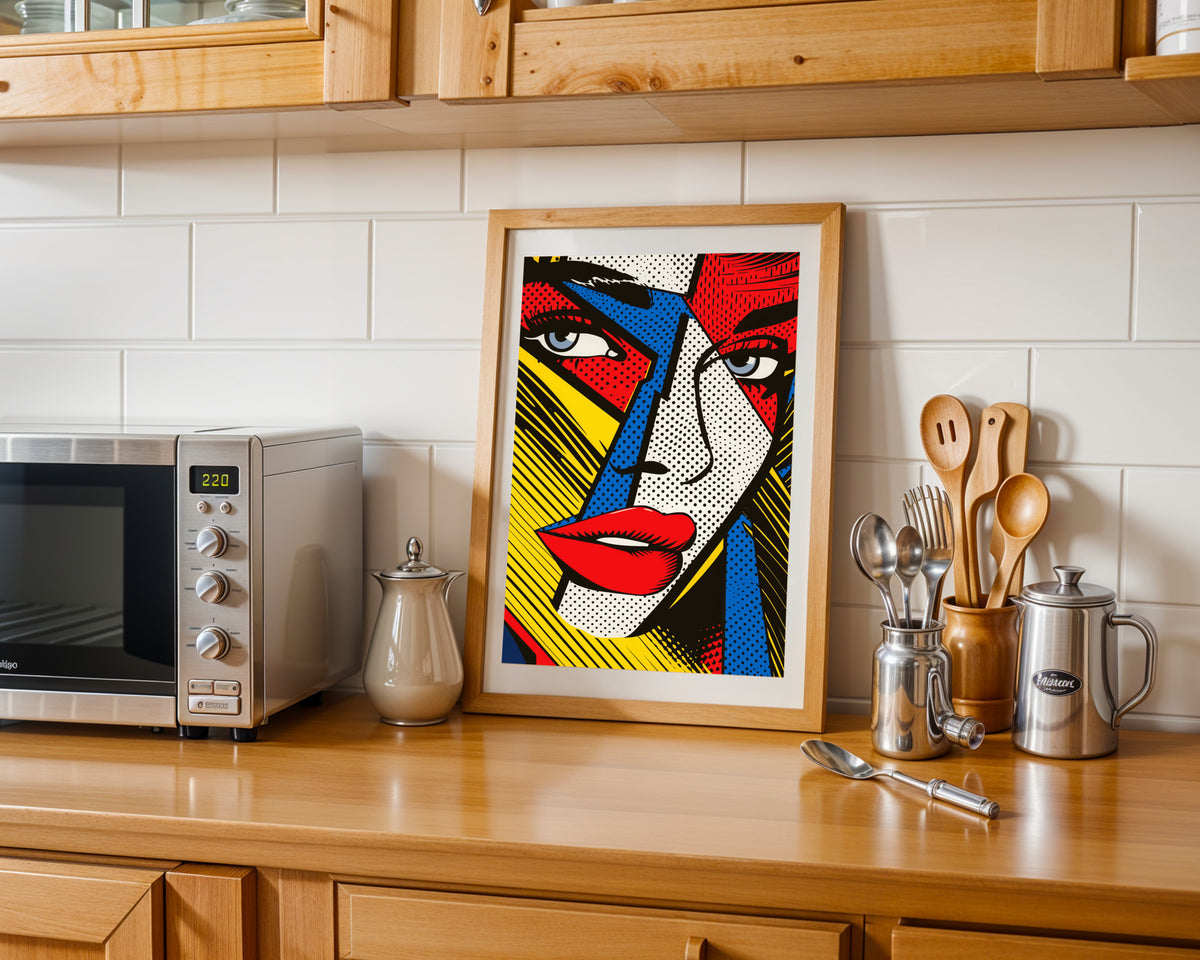 Pop Art Comic Lichtenstein Estilo