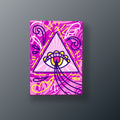Signo de Paz Cósmico Vintage
