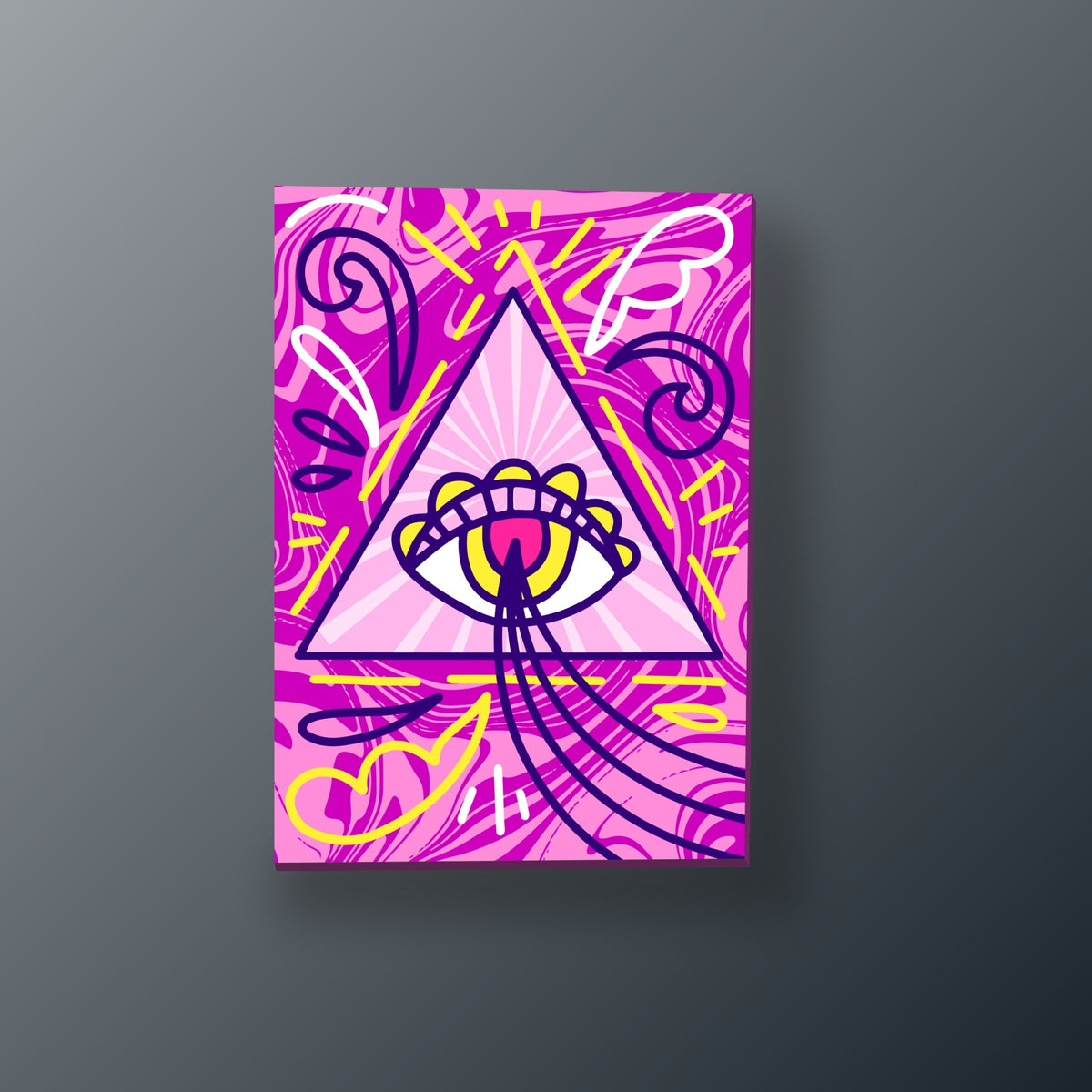 Signo de Paz Cósmico Vintage