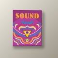 Flor Power Retro Groovy