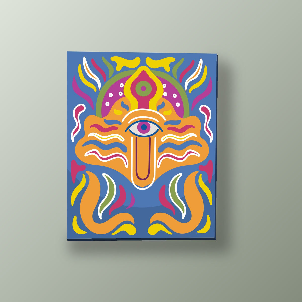 Signo de Paz Floral Groovy