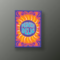 Sol Psychedelic Circular Retro