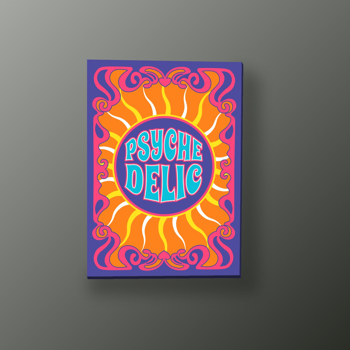 Sol Psychedelic Circular Retro
