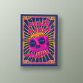 Nota Musical Floral Love Sounds