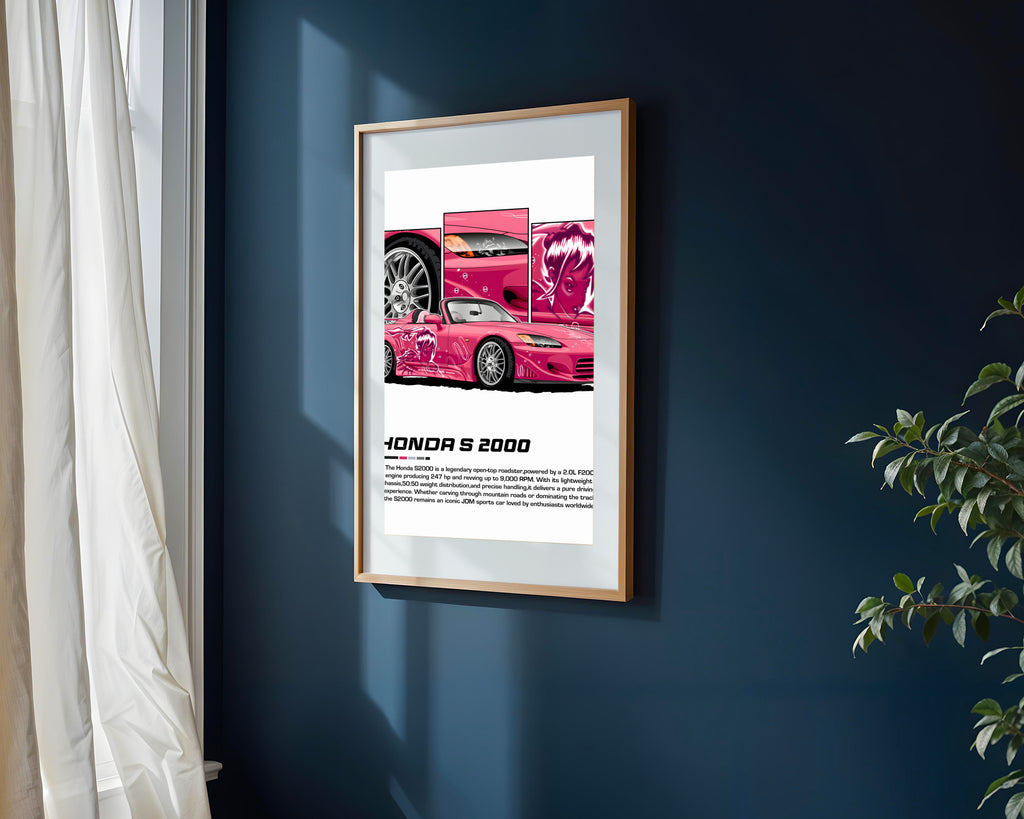 Honda Civic Type R FK8 | Cuadro decorativo de Monkey Canvas