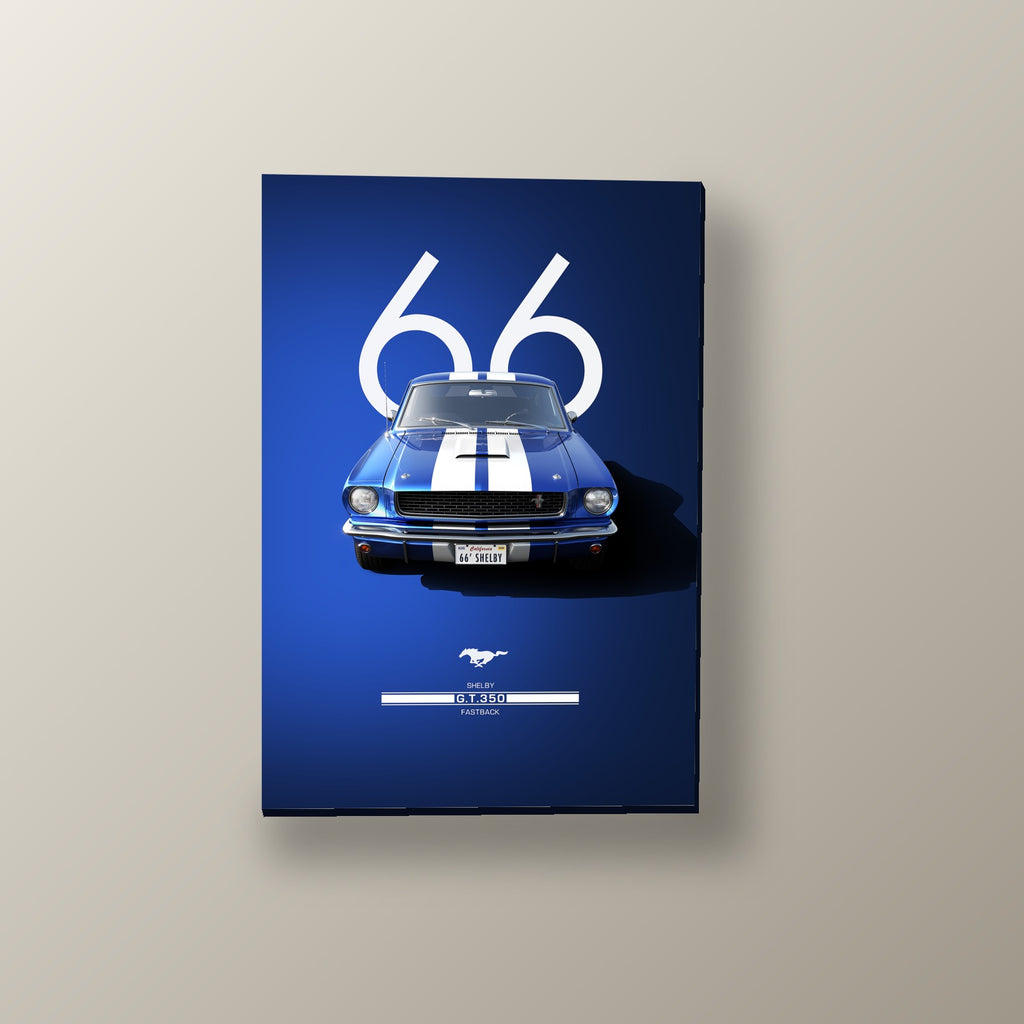 Ford Shelby GT350 Fastback | Cuadro decorativo de Monkey Canvas