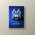 Ford Shelby GT350 Fastback | Cuadro decorativo de Monkey Canvas