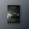 Ford Mustang Bullitt 1968 | Cuadro decorativo de Monkey Canvas