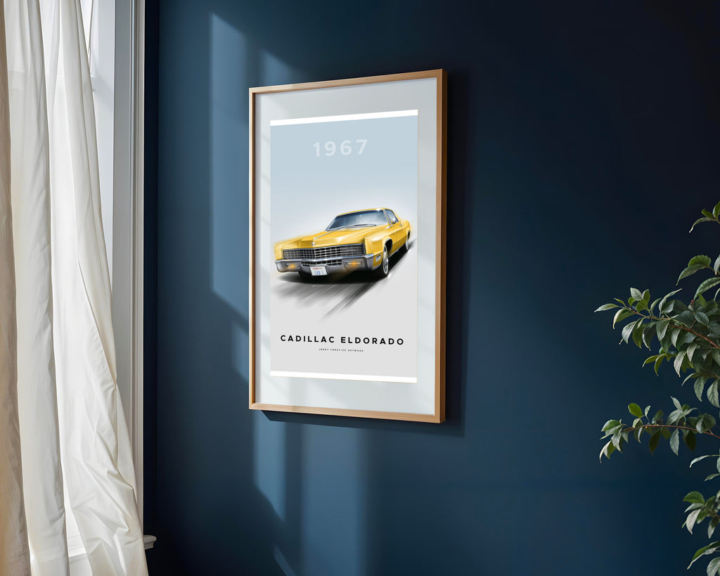 Cadillac Eldorado 1967 | Cuadro decorativo de Monkey Canvas