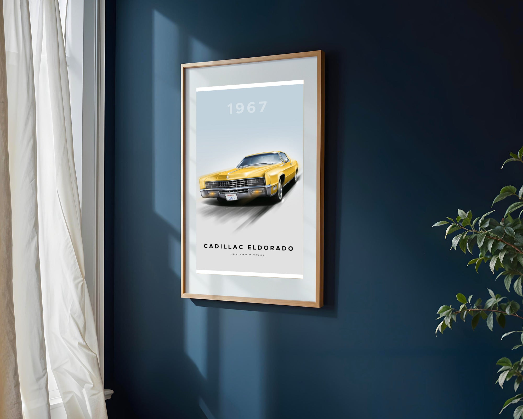 Cadillac Eldorado 1967 | Cuadro decorativo de Monkey Canvas