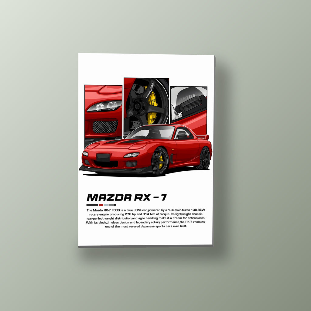 Honda S2000 Rosa | Cuadro decorativo de Monkey Canvas
