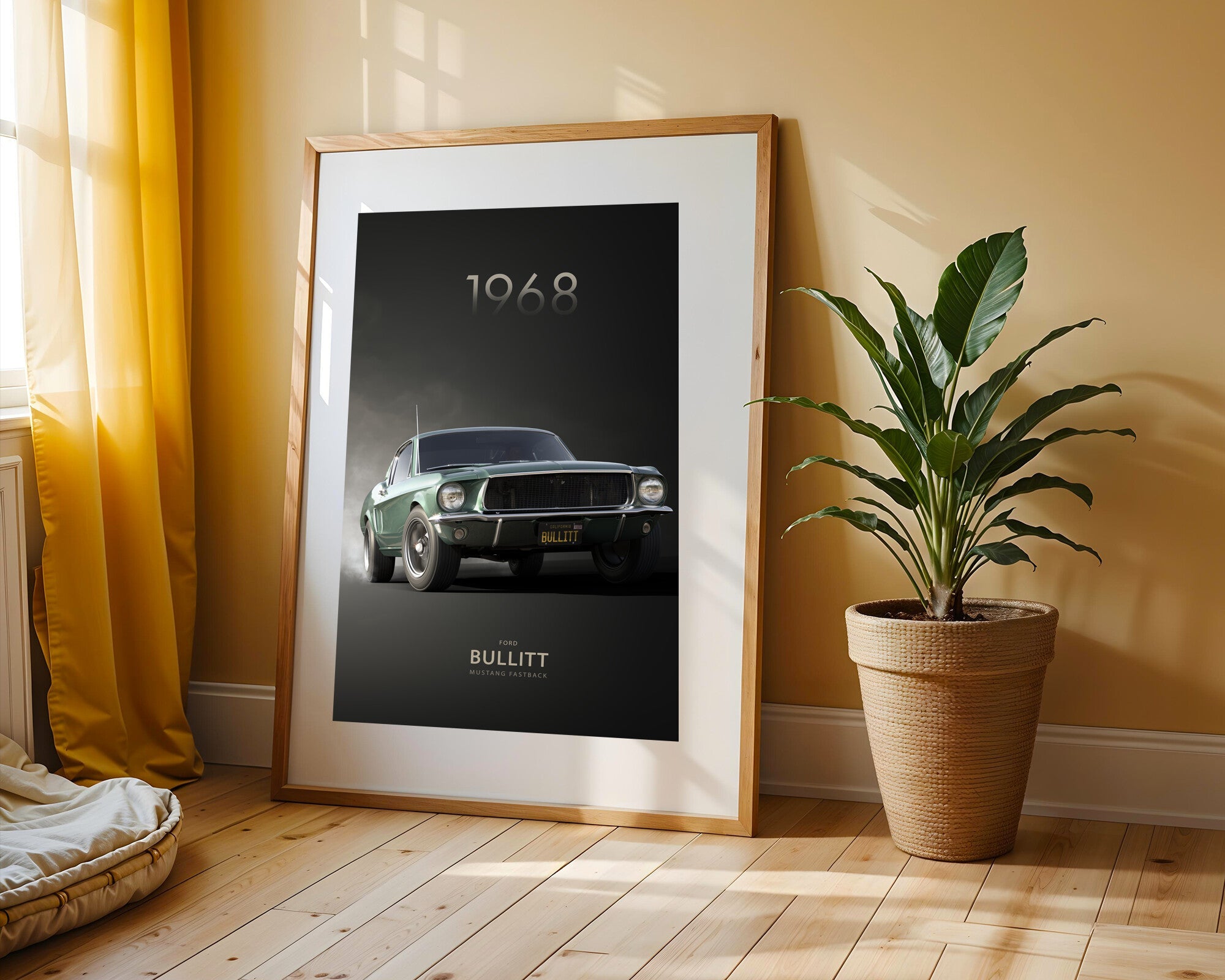 Mazda RX-7 Rojo | Cuadro decorativo de Monkey Canvas