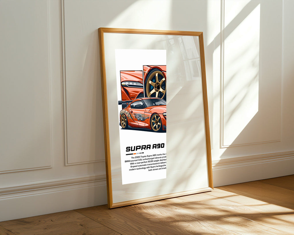 Mitsubishi Lancer Evo IX | Cuadro decorativo de Monkey Canvas