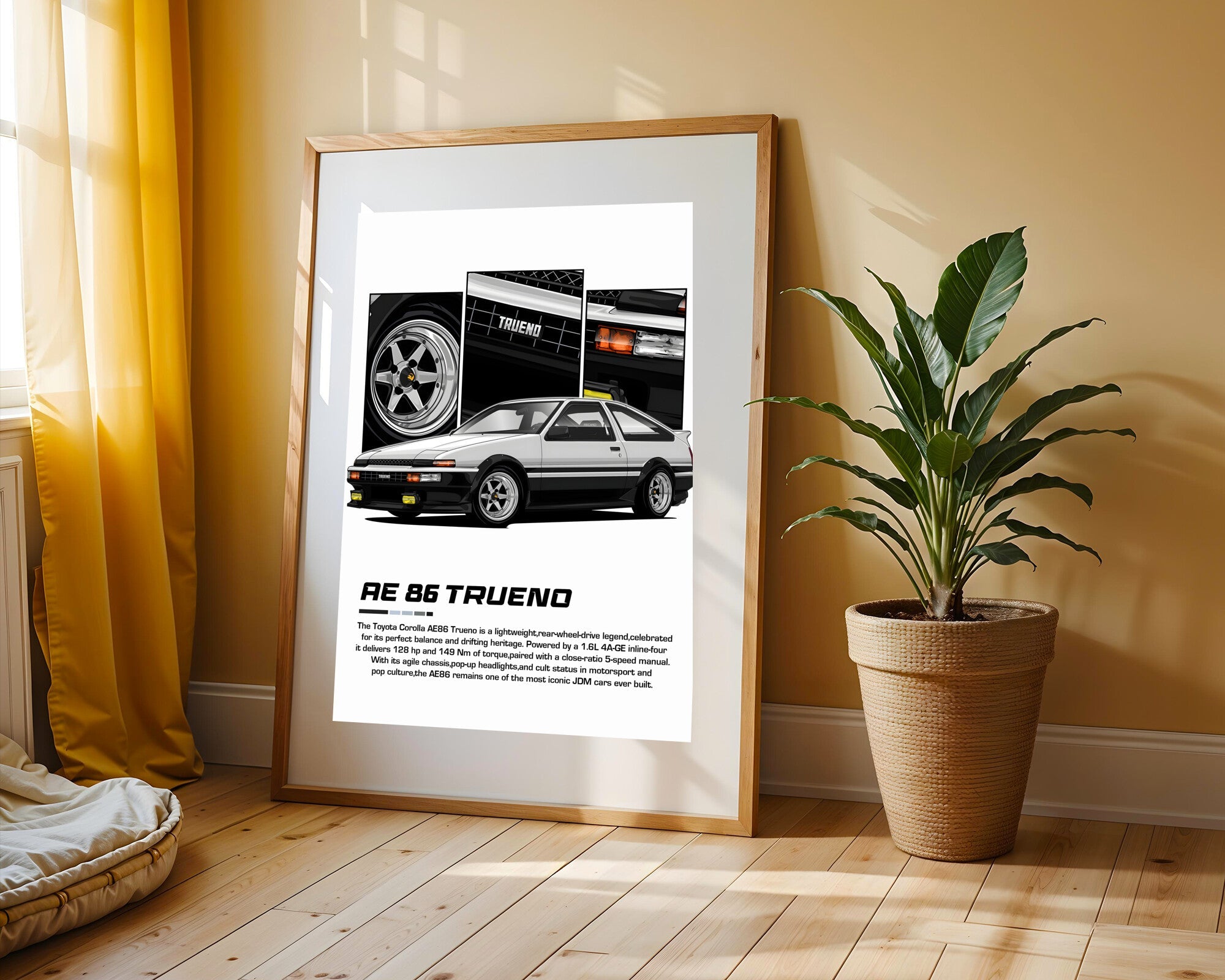 Toyota Supra A90 | Cuadro decorativo de Monkey Canvas