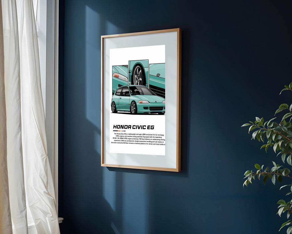 Toyota AE86 Trueno | Cuadro decorativo de Monkey Canvas