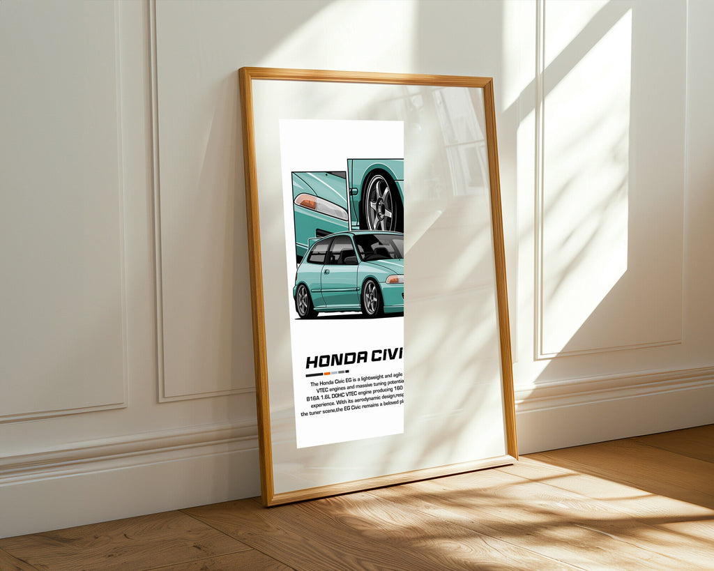 Toyota AE86 Trueno | Cuadro decorativo de Monkey Canvas