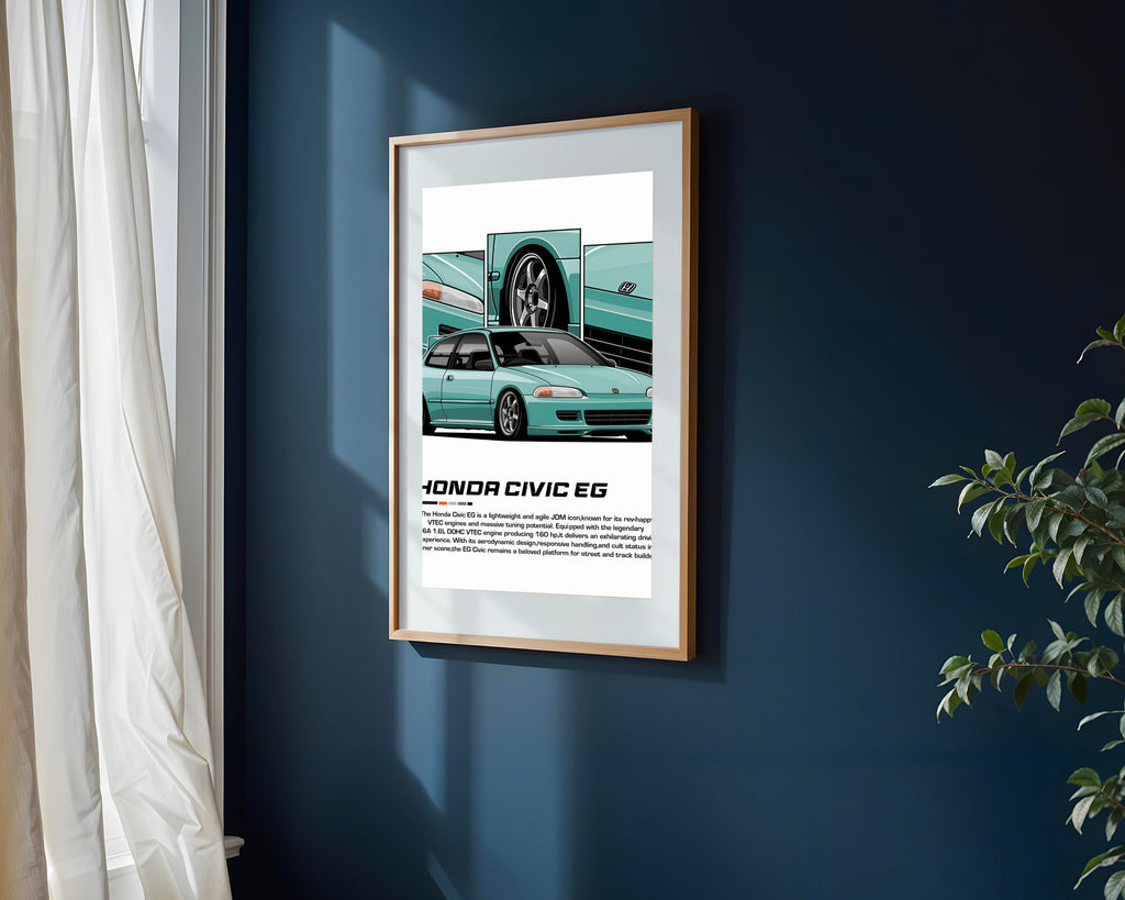 Toyota AE86 Trueno | Cuadro decorativo de Monkey Canvas