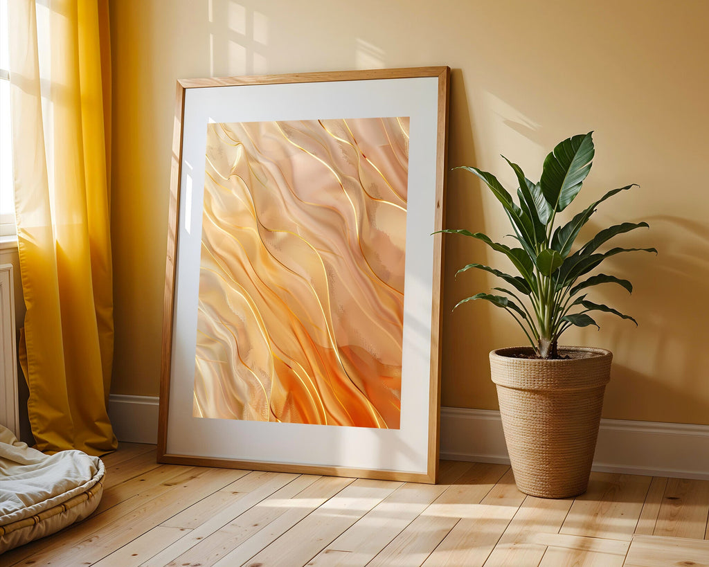 Mármol Lavanda Rosa y Oro | Cuadro decorativo de Monkey Canvas