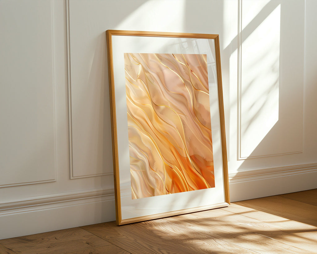 Mármol Lavanda Rosa y Oro | Cuadro decorativo de Monkey Canvas