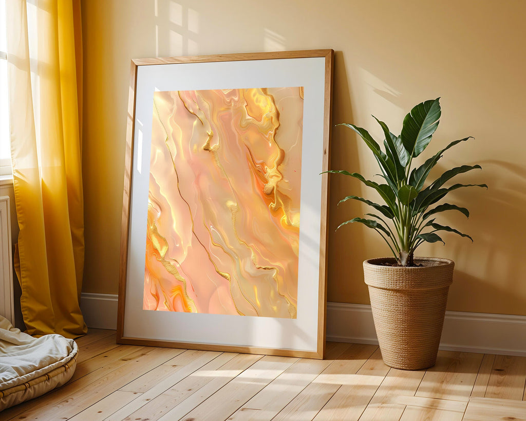 Seda Dorada Suave | Cuadro decorativo de Monkey Canvas