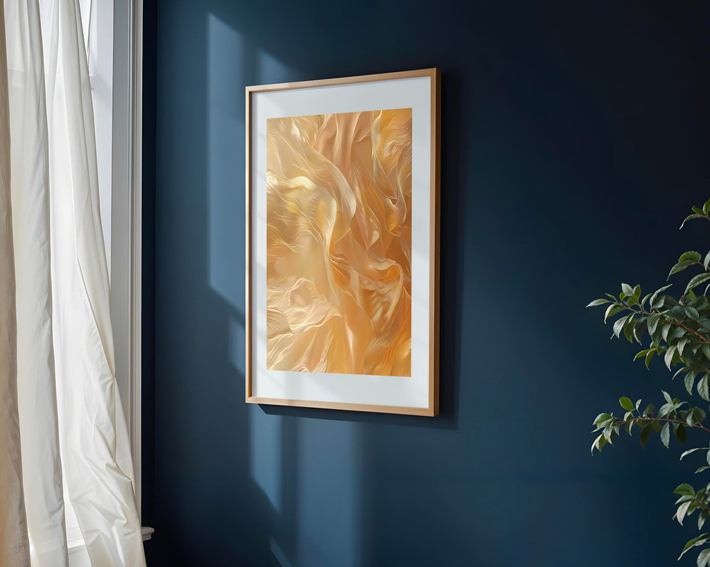 Marea Naranja y Oro | Cuadro decorativo de Monkey Canvas