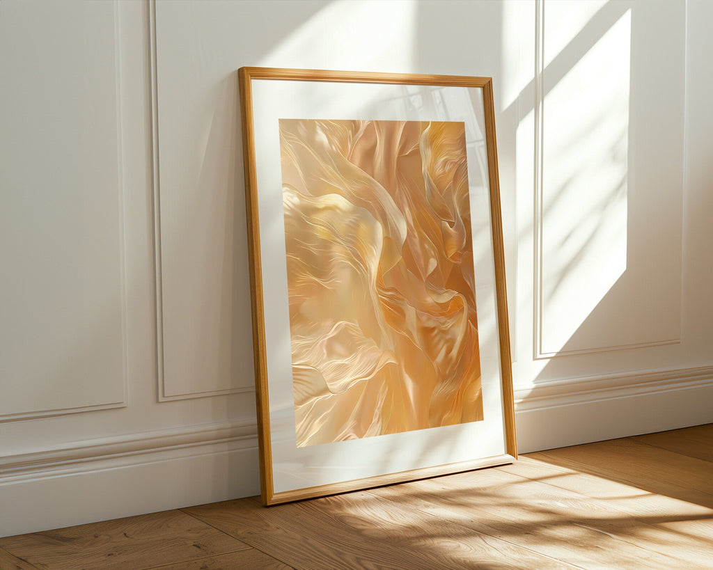 Marea Naranja y Oro | Cuadro decorativo de Monkey Canvas