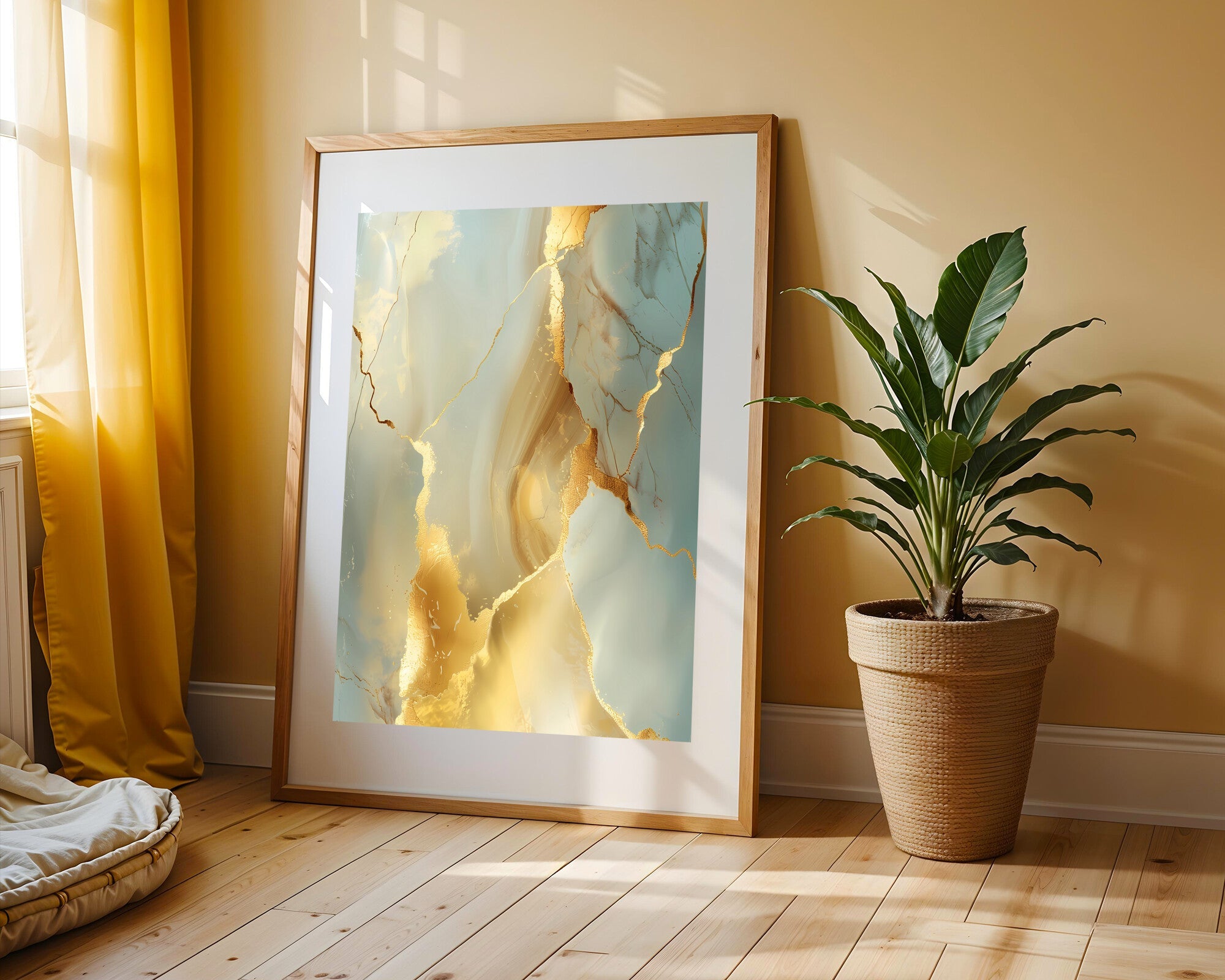 Mármol Rosa Pálido Veteado | Cuadro decorativo de Monkey Canvas