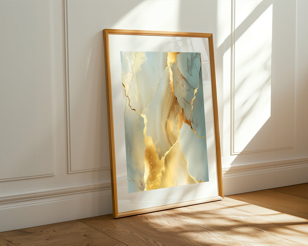 Mármol Rosa Pálido Veteado | Cuadro decorativo de Monkey Canvas