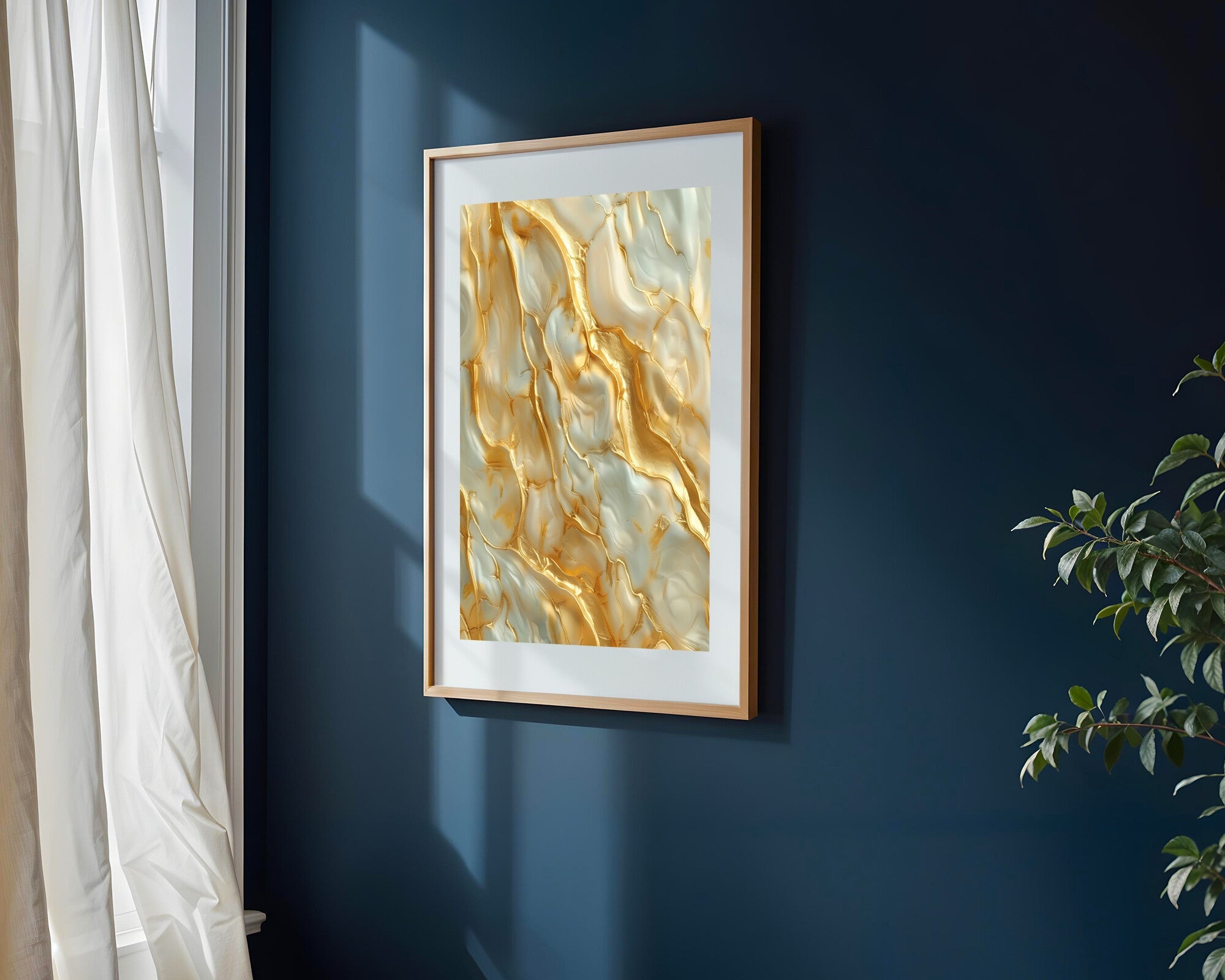 Río de Oro Líquido | Cuadro decorativo de Monkey Canvas