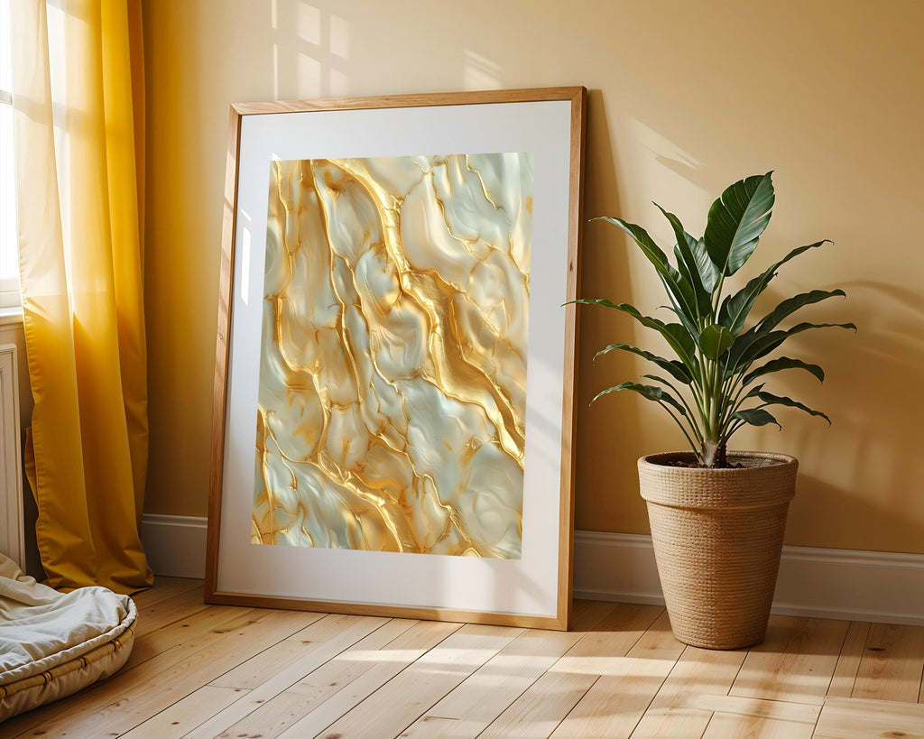 Río de Oro Líquido | Cuadro decorativo de Monkey Canvas